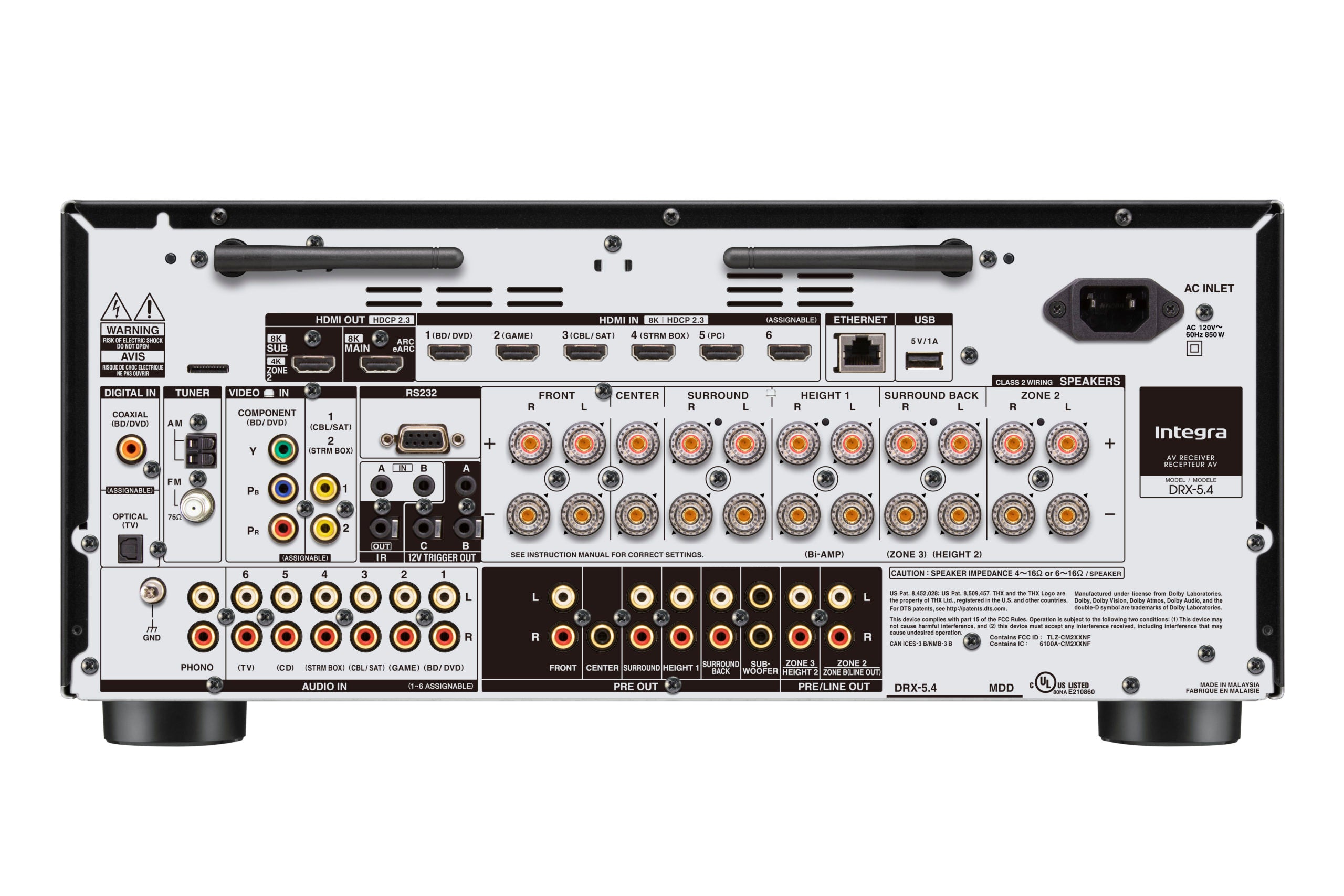 Integra DRX 5.4 9.2-Channel Network AV Receiver